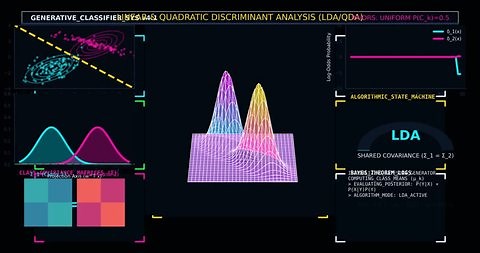 3 Linear discriminant analysis Stok Videosu - 4K ve HD Video Klipler | Shutterstock