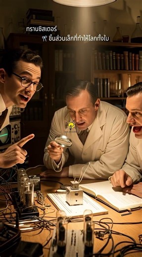 “ทรานซิสเตอร์: ชิ้นส่วนเล็กที่ทำให้โลกทั้งใบทำงานได้!”หรือ #electronics #วงจรไฟฟ้า #resistor