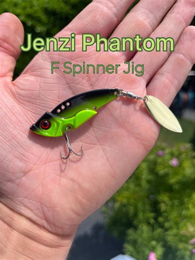 Jenzi Phantom-F Spinner Jig für Raubfischangler