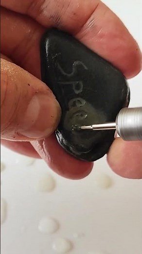 How to carve stone with Dremel? #dremel #stonecarving