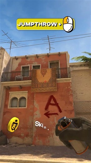 The BEST Mirage smoke combo #cs2