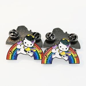 [Hot Item] Pins Magnetic Custom Rainbow Plated Pins Hat Pins Custom Logo