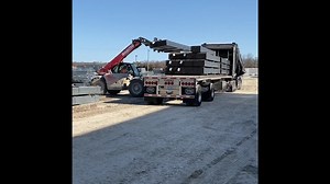 A bright and busy day here at our distribution yard! #britespan #winghamontario #fabricbuilding | Britespan Building Systems Inc. | Facebook