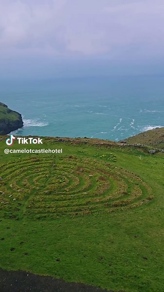 Spring in Tintagel ☀️🌸🏰🥰 #spring #tintagel #Cornwall