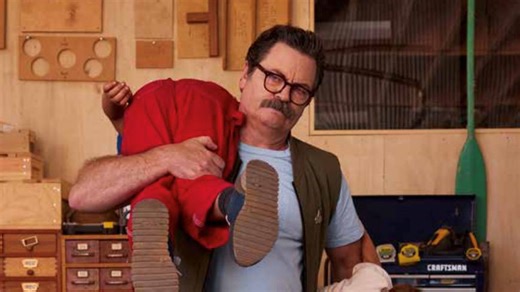 Actor Nick Offerman holds 'Little Woodchucks' book release party in Kentucky. What to know