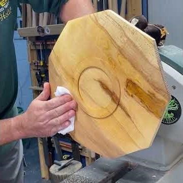 This is NONAGONA Beat Me Woodturning the Impossible Beech Bowl