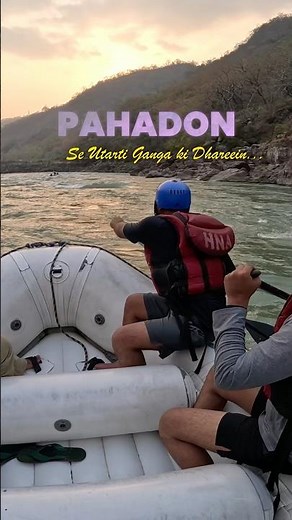 गंगा की लहरें, रफ्तार का जुनून… Rishikesh Rafting Mode: ON! 🌊🚣‍♂️🔥...