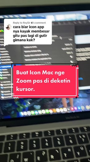 Trik Maksimalkan Zoom Icon Mac di Deketin Kursor