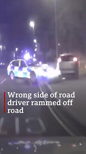 9.8K views · 51 reactions | This is the moment a dangerous driver was rammed off the road by police as they tried to stop him driving at speed on the wrong side of the road in Leicester. Lamin Conteh has been given an eight month jail sentence suspended for two years. https://bit.ly/36buNG3 | BBC Nottingham | Facebook