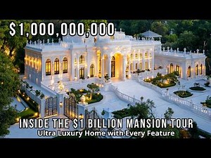 Inside the $1 Billion Mansion Tour: Ultra Luxury Home with Every Feature