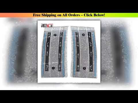 ROVCE Side Door Fender Air Vents Trim Chrome Line For RANGE ROVER VOGUE 2013-2020 Air Outer Trim