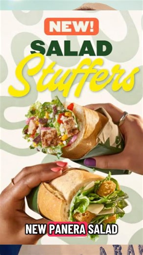 Panera Salad Stuffers | Brad Tries #shorts