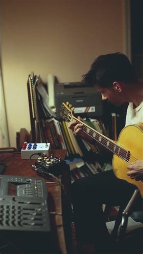 testing out jhs color box v2 #archtop #guitar #cassette #jazz