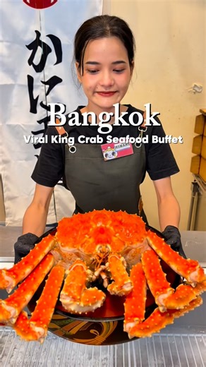 Save this viral king crab seafood buffet in Bangkok 🦀✨ 📍Kani Tengoku Thonglor @kani_tengoku_thonglor Still a hidden gem for many tourists with unlimited king crab plus premium seafood like snow crab, oysters, sashimi, and so much more 🤍 Everything here is super fresh, high quality, and beautifully presented. If you’re a seafood lover or looking for a special dining spot in Bangkok, this one is a must-try 🔥 #KaniTengoku #BangkokEats #KingCrabBuffet #SeafoodLovers #Bangkok | Thailandista