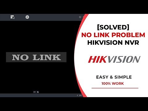 Hikvision No Link Problem | Network Unreachable Hikvision
