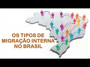 OS TIPOS DE MIGRAÇÃO INTERNA NO BRASIL
