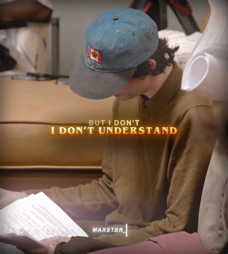 The crack in Finn's voice 😭