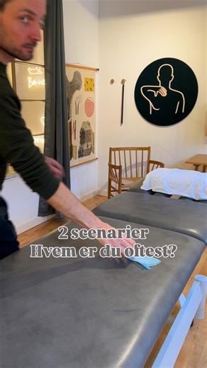 Thomas Bulig Thoustrup - Grundig Udredning og Smertebehandling on Instagram: "Jeg vil vise dig to scenarier. Hvilket af dem kender du bedst? I scenarie 1 er jeg travl, hurtig, jeg har mange tanker og mange opgaver i hovedet på én gang. I mit ansigt er panderynken tydelig, det er ret sandsynligt at jeg har mere muskelspænding i fx kæbe, skuldre, hænder - ja bare en generelt højere tonus i kroppen. Jeg bevæger mig som om der er nogen eller noget efter mig, og det er også noget i den retning mit pr