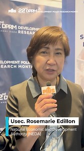 12 reactions | National Economic and Development Authority Undersecretary Rosemarie Edillon invites you to participate in the #DPRM2024!  Know more about the DPRM: dprm.pids.gov.ph Watch the DPRM 2024 Kickoff Forum: bit.ly/22DPRMpresscon #DPRM2024 #DPRM2024FutureForAll #DPRMSecureFutureForAll | Philippine Institute For Development Studies | Facebook