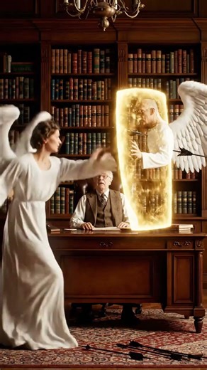When Evil Arrows Were Fired, Angels Blocked Them in the Professor’s Office