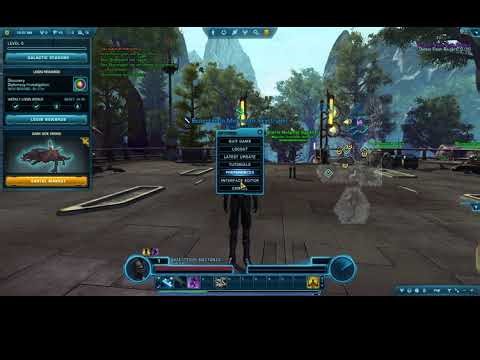 SWTOR Tutorial Key Bindings