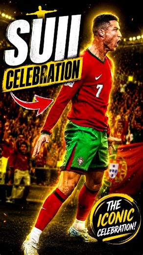 Cristiano Ronaldo Secret Of Suuu Celebration 🤯