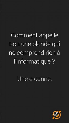 Blague : Les blondes et l'informatique…
