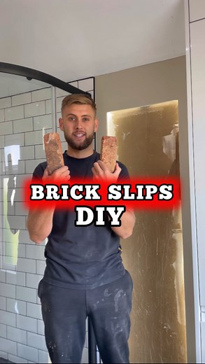 James Coupland | Brick slippin’👇 I’m a big fan of brick slips to add in that subtle detail to a room and plus they’re relatively easy to install yourself... | Instagram