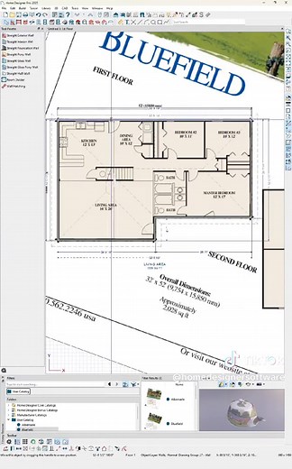 Sketching out your dream home has never been more satisfying! Home Designer gives you the tools you need to visualize and plan your home with ease! See if Home Designer is right for you by downloading a Free Trial through the link in our bio!