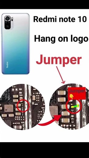 Redmi Note 10 Hang on logo Jumper