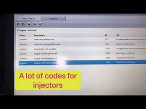 Injectors codes cummins ISX 15