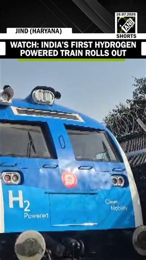 India’s first hydrogen train ‘Namo Green Rail’ reaches Jind, Haryana ahead of PM Modi’s flag-off