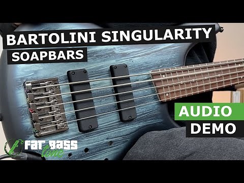 Bartolini Singularity Soapbar Pickups Demo