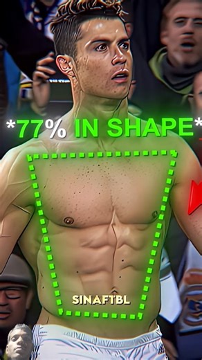 Ronaldo's Physique Now Vs then 🔥🥶☠️#football #ronaldo #shorts