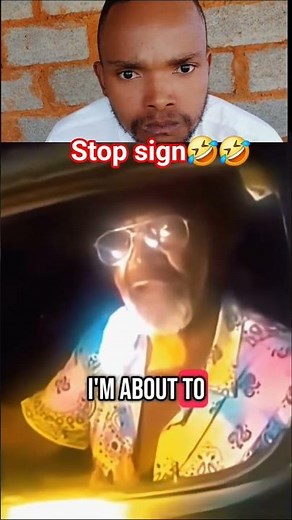 Drunk Guy vs Cop: ‘Stop Sign? What Stop Sign?’ 😂 #shorts