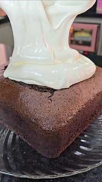 🍫 CHOCOLATE COTTON CAKE WITH CLOUD FROSTING (NO-COOK) ☁️ #cake