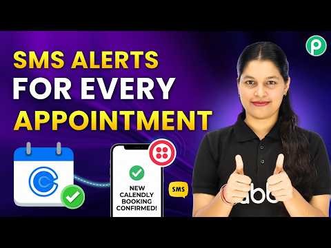 📩 Send Instant SMS Alerts for New Appointment Bookings in Calendly