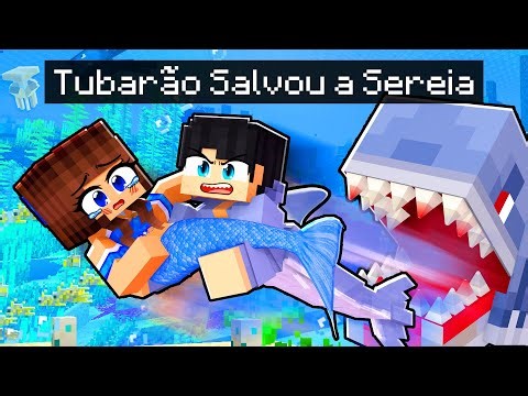 SEREIA foi SALVA pelo TUBARÃO na ESCOLA de TUBARÕES no Minecraft ◂Miika▸
