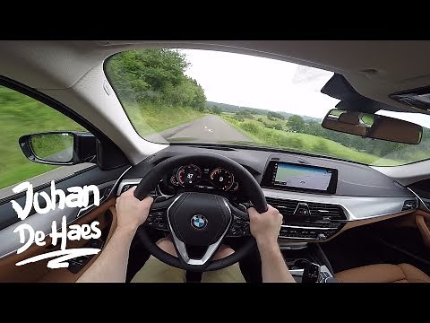 2017 BMW 530d xDrive Touring 265 hp POV Test drive