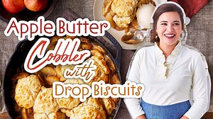 26K views · 235 reactions | Ivy’s getting in the fall spirit with skillet apple cobbler that starts with homemade apple butter. Get the recipe: https://bit.ly/2DQXUR9 | Southern Living | Facebook