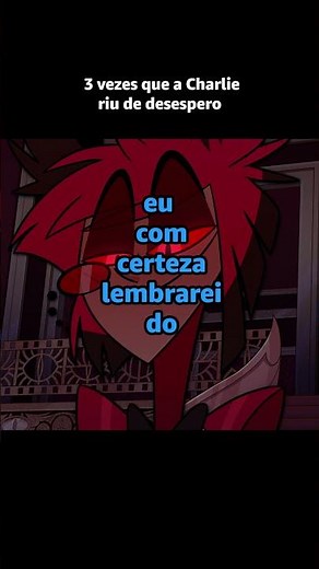 A definição de rindo de desespero #CharlieMorningstar #HazbinHotel