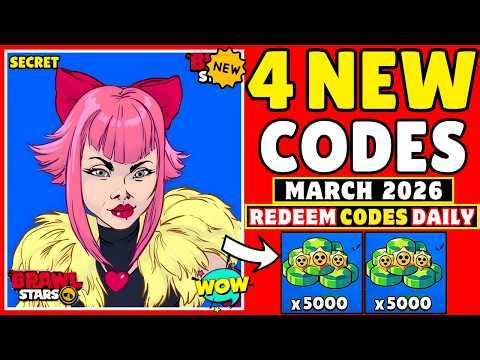 🎁 MARCH UPDATEDCODES 🎁 BRAWL STARS QR CODES 2026 | BRAWL STARS CODES 2026 | BRAWL STARS REDEEM CODES
