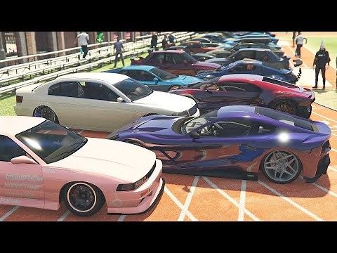 The Perfect GTA 5 Car Meet