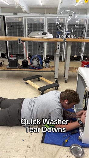 131K views · 1.7K reactions | Quick Wash #fredsapplianceacademy #appliancetechnician #tradeschool #appliancerepairtraining #washers #laundry #teardowns | Fred's Appliance Academy | Facebook