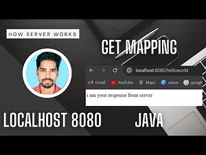 create localhost in springboot with GetMapping