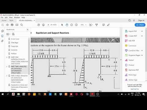 analysis of statically determinate structure using staad pro connect edition part 2