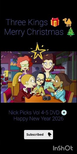 Three Kings 🎁🐪 Merry Christmas 🎄Nick Picks Vol 4-5 DVD 💿 Happy New Year 2026