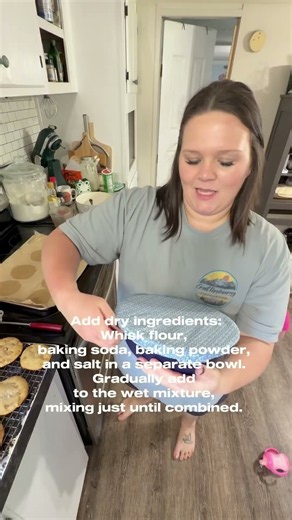 Make some sourdough peanut butter cookies with me. #baking #sourdough #cookies #peanutbutter