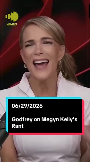 @godfreycomic calls Megyn Kelly a mean girl. Thoughts? Tune into The Don Lemon Show on YouTube every weekday at 10 am & 5pm EST! 🍋