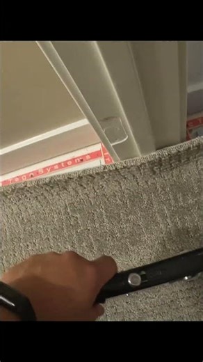 Stretching some carpet with the power #carpet #installer #utah #pov #carpetinstallation